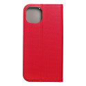 SMART CASE BOOK pro iPhone 15 Plus – červená