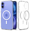 Pouzdro Spigen Liquid Crystal Magsafe pro iPhone 16 - čiré