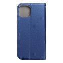 SMART CASE BOOK Pouzdro iPhone 15 Plus tmavě modré