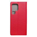 Kryt Flip Case pro Samsung S24 Ultra – červený