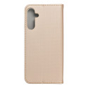 Kryt Smart Case Book pro Samsung A15 - zlatý