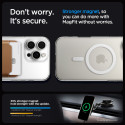 Pouzdro Spigen Liquid Crystal Magsafe pro iPhone 16 Pro - čiré