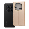 Flipové pouzdro BOOK pro Redmi NOTE 14 PRO 5G - zlaté