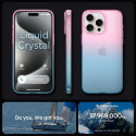 Pouzdro Spigen Liquid Crystal pro iPhone 15 Pro – Gradation Pink