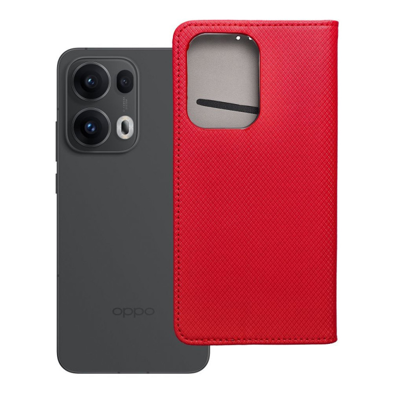 Pouzdro (flip cover) OPPO RENO 13 PRO 5G pro Oppo Reno 13 PRO 5G - červené