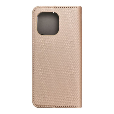 Smart Case Book pro Motorola G86 5G – zlatá