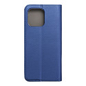 Flip case pro Motorola E15 - navy blue
