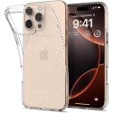 Pouzdro Spigen Liquid Crystal pro iPhone 16 Pro Max - průhledný brokát