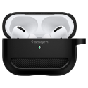 Pouzdro Spigen Rugged Armor pro Apple AirPods Pro 1 - matně černé