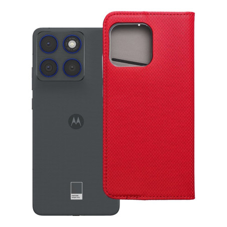 Pouzdro EDGE 70 Smart Case Book pro Motorola EDGE 70 - červené
