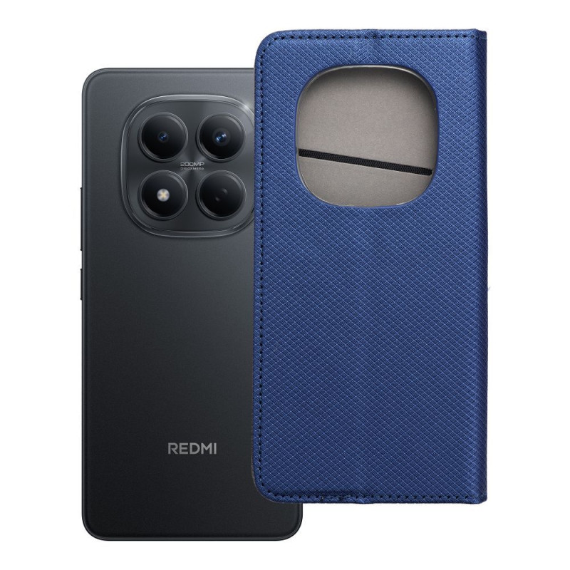 Pouzdro (flip case) NOTE 15 PRO 5G pro Redmi Note 15 Pro - tmavě modré