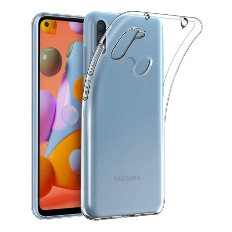 Kryt ULTRA SLIM 0,5 mm pro Samsung A11 - transparentní