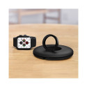 BASEUS ACSLH-01 Planet Cable Winder Stojánek pro nabíječku a Apple Watch, černý