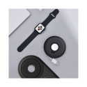 BASEUS ACSLH-01 Planet Cable Winder Stojánek pro nabíječku a Apple Watch, černý