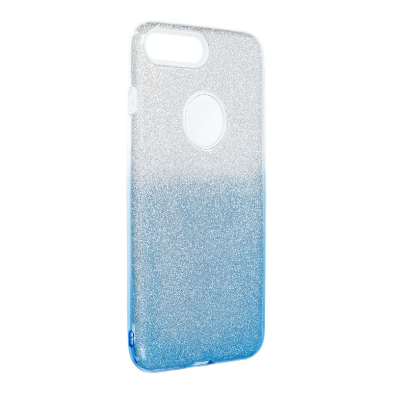 Kryt SHINING pro iPhone 7 PLUS / 8 PLUS - shining transparent blue