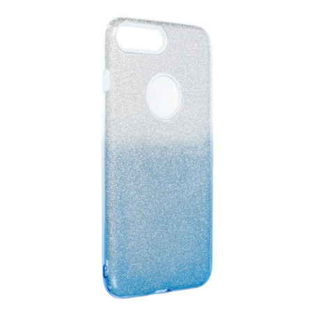 Kryt SHINING pro iPhone 7 PLUS / 8 PLUS - shining transparent blue