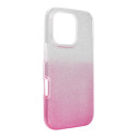 Kryt SHINING pro iPhone 16 Pro - transparentní růžová