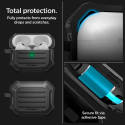 Pouzdro Spigen Tough Armor MagSafe na Apple AirPods Pro 1 / 2 - černé