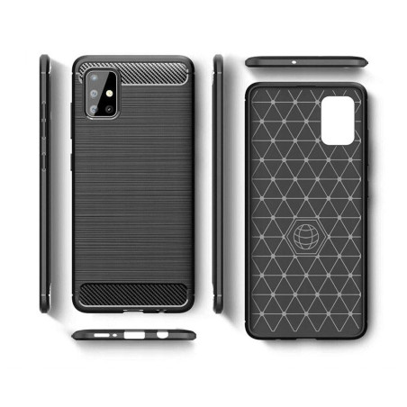 Kryt Case pro Samsung A71 5G - carbon black