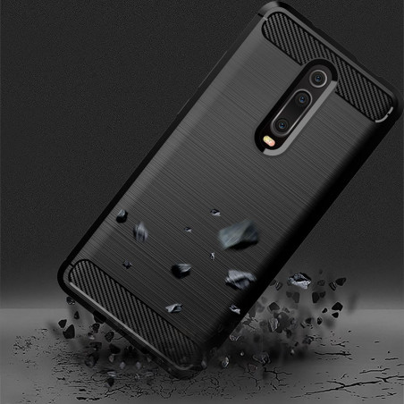 Kryt CARBON black pro Xiaomi Redmi 9T / Poco M3