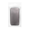 FORCELL Elegance Book flip kryt pro iPhone 16 Pro - steel