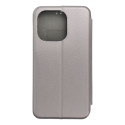 FORCELL Elegance Book flip kryt pro iPhone 16 Pro - steel
