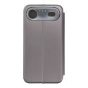 Pouzdro ELEGANCE Book pro iPhone 17 - steel