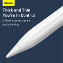 BASEUS ACSXB-B02 Smooth Writing Prémiový magnetický stylus pro kapacitní displeje, bílý