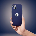 Kryt Soft pro iPhone 12 PRO MAX – soft dark blue