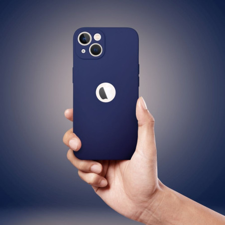 Kryt Soft pro iPhone 12 PRO MAX – soft dark blue