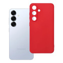 Kryt SOFT pro Samsung S25 - soft red