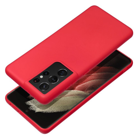 Kryt SOFT pro Samsung S25 ULTRA - soft red
