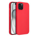 Kryt SOFT pro iPhone 15 – soft red