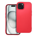 Kryt SOFT pro iPhone 15 – soft red