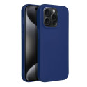Kryt Soft pro iPhone 15 Pro - tmavě modrý