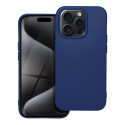 Kryt Soft pro iPhone 15 Pro - tmavě modrý