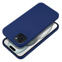 Kryt SOFT pro iPhone 15 Plus - soft dark blue