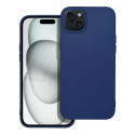 Kryt SOFT pro iPhone 15 Plus - soft dark blue