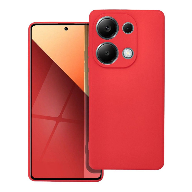 Kryt SOFT pro Redmi Note 13 PRO 4G - soft red
