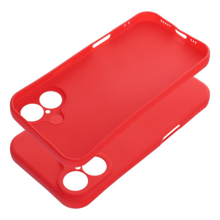 Kryt SOFT pro iPhone 16 - soft red