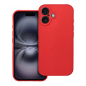 Kryt SOFT pro iPhone 16 - soft red