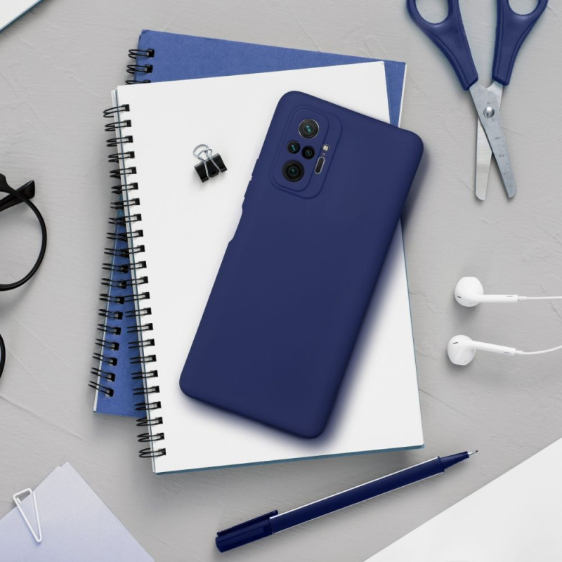 Kryt SOFT pro Xiaomi Redmi Note 14 PRO 5G - soft dark blue
