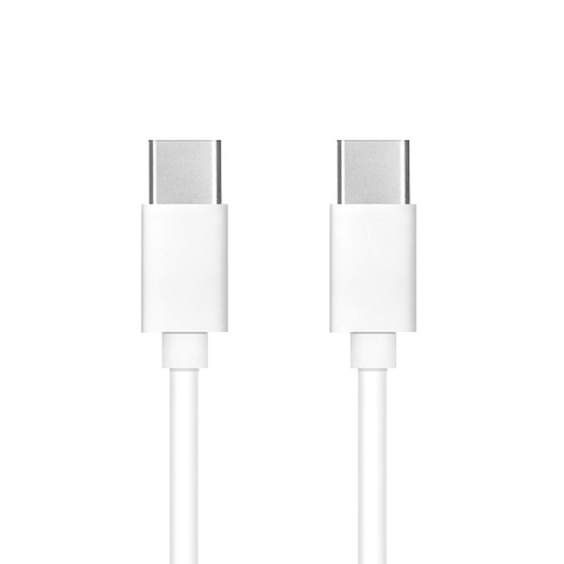 AG PREMIUM C293 Datový a nabíjecí kabel USB-C/USB-C PD až 60W, 1m, bílá