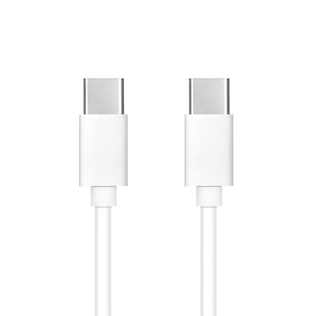 AG PREMIUM C293 Datový a nabíjecí kabel USB-C/USB-C PD až 60W, 1m, bílá