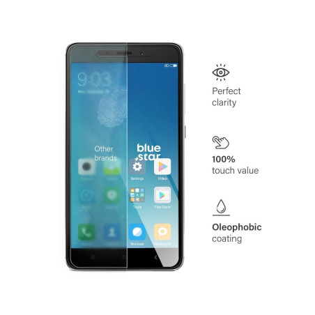 Ochranné sklo Blue Star Redmi Note 4 - modré