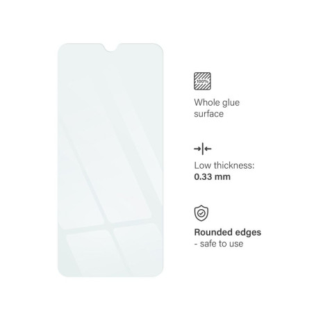 Ochranné sklo Blue Star GALAXY A40 pro Galaxy A40 – modrá hvězda