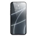 BASEUS ARAJ000401 Simple Case Silikonový odolný kryt pro iPhone 13 Pro, kouřově černý