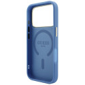 Kryt Guess EMBOSSED 4G Classic MagSafe iPhone 17 Pro - modrý