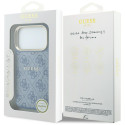 Kryt Guess EMBOSSED 4G Classic MagSafe iPhone 17 Pro - modrý
