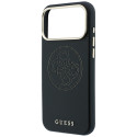 Pouzdro Guess MagSafe 4G Gold pro iPhone 17 Pro/18 Pro - černé